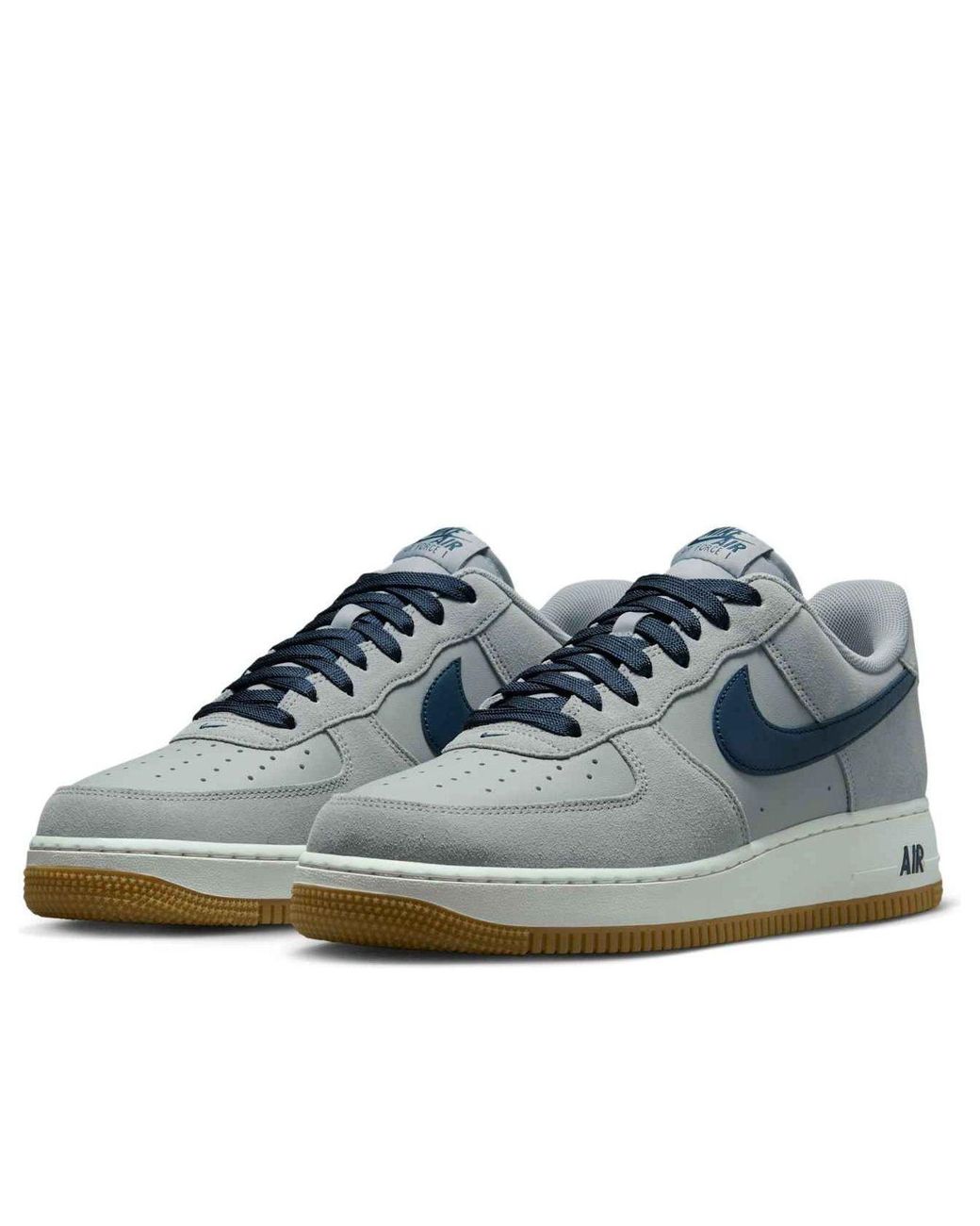 Nike Blue Air Force 1 '07 Lv8 'Light Smoke Armory' for men