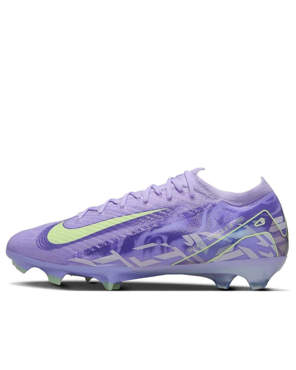 Nike Purple United Mercurial Vapor 16 Elite Football Sneakers for men