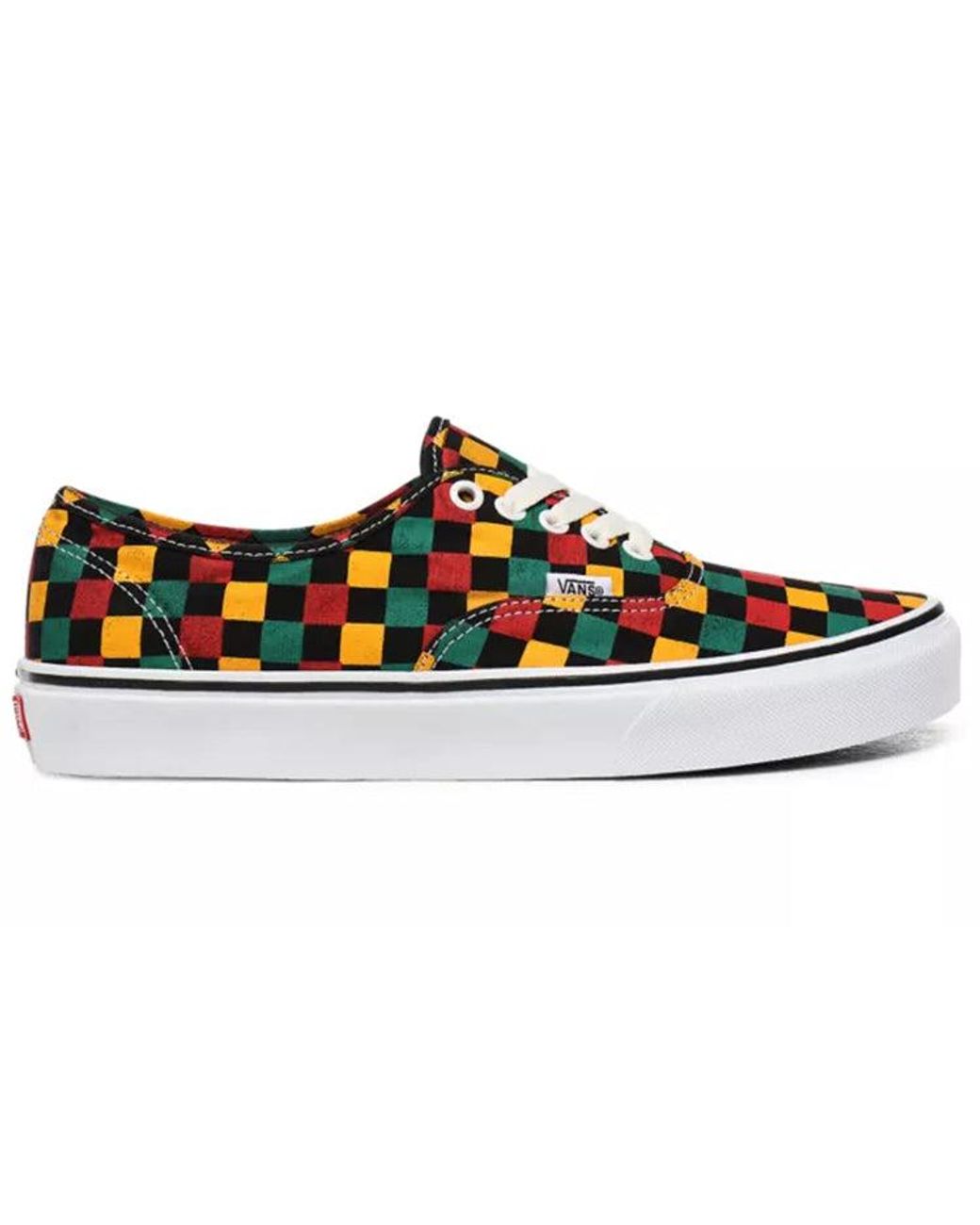Vans Red Washed Authentic for men