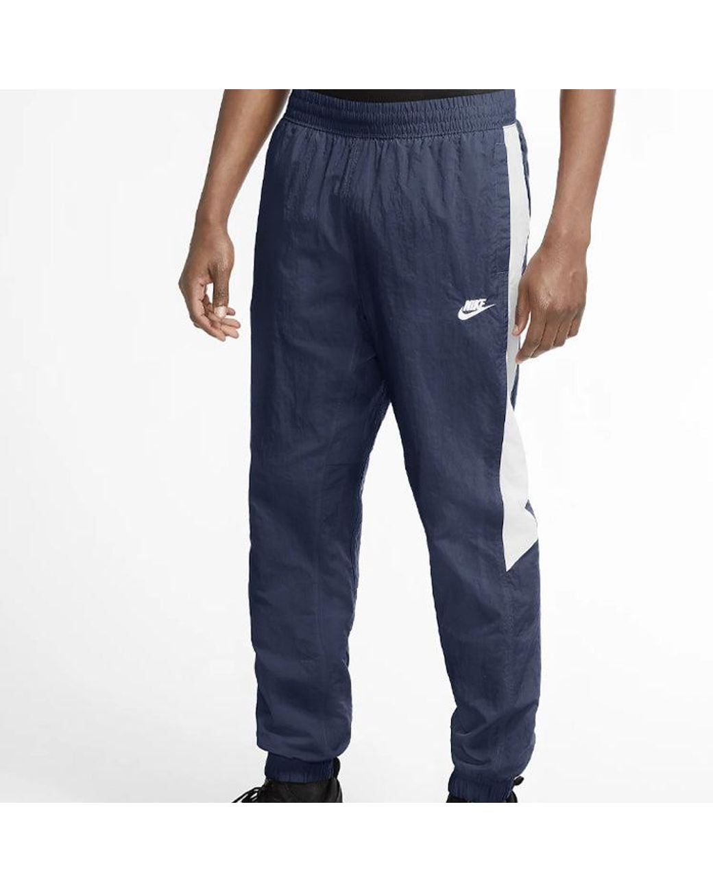 Nike Blue Sportswear Woven Long Pants for men