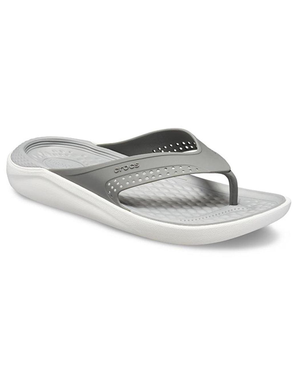 Slipper Lite Ride Crocs™ Literide Beach Slippers in Gray for Men | Lyst