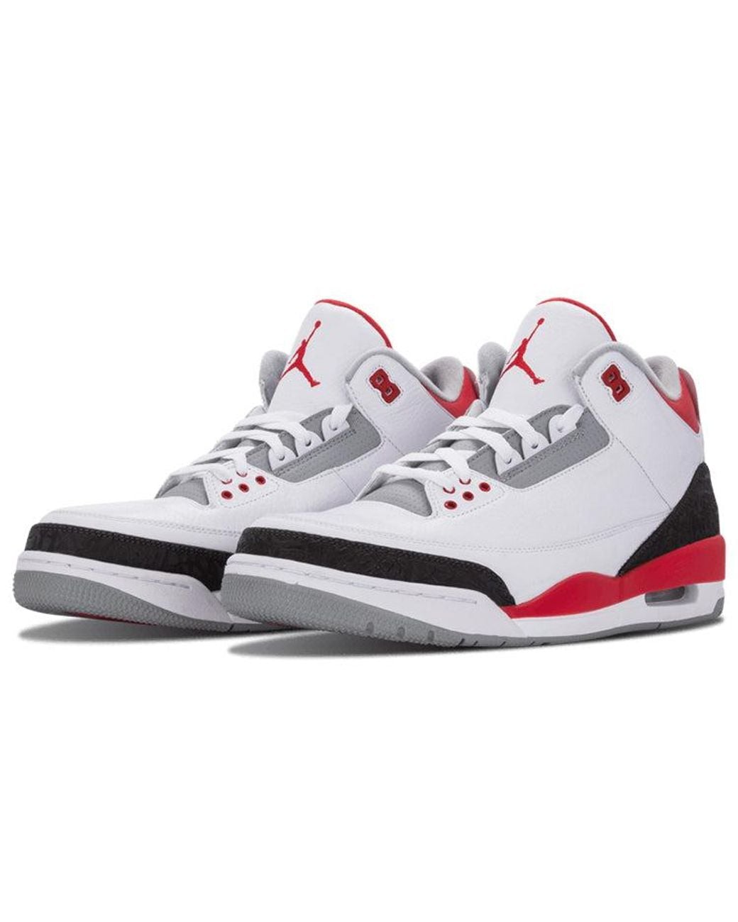 Nike White 3 Retro 'Fire' 2013 for men