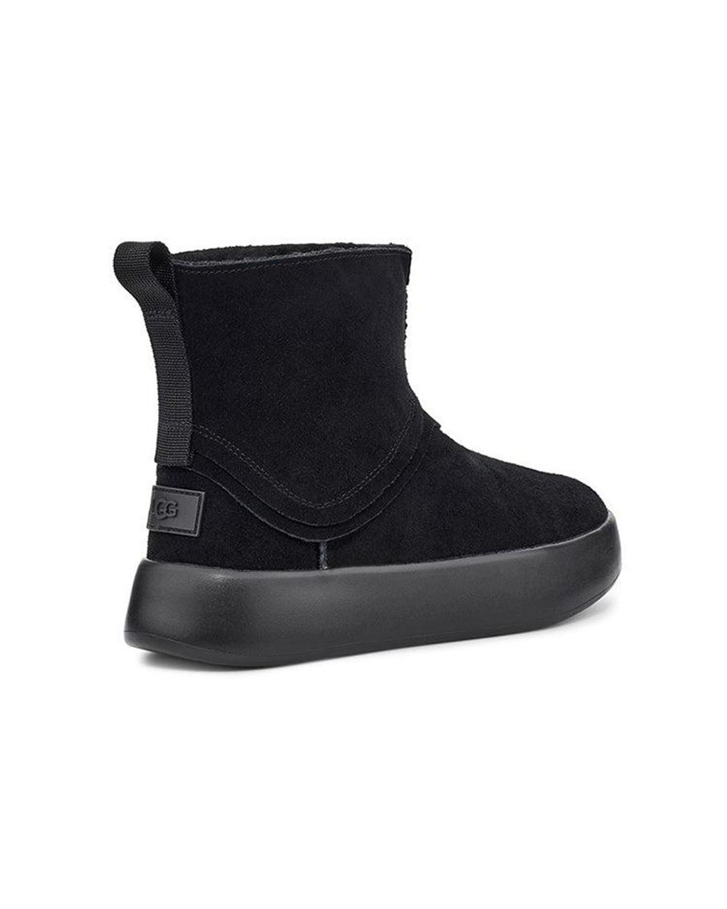 Ugg Black (Wmns) Classic Boom Boot Fleece Lined
