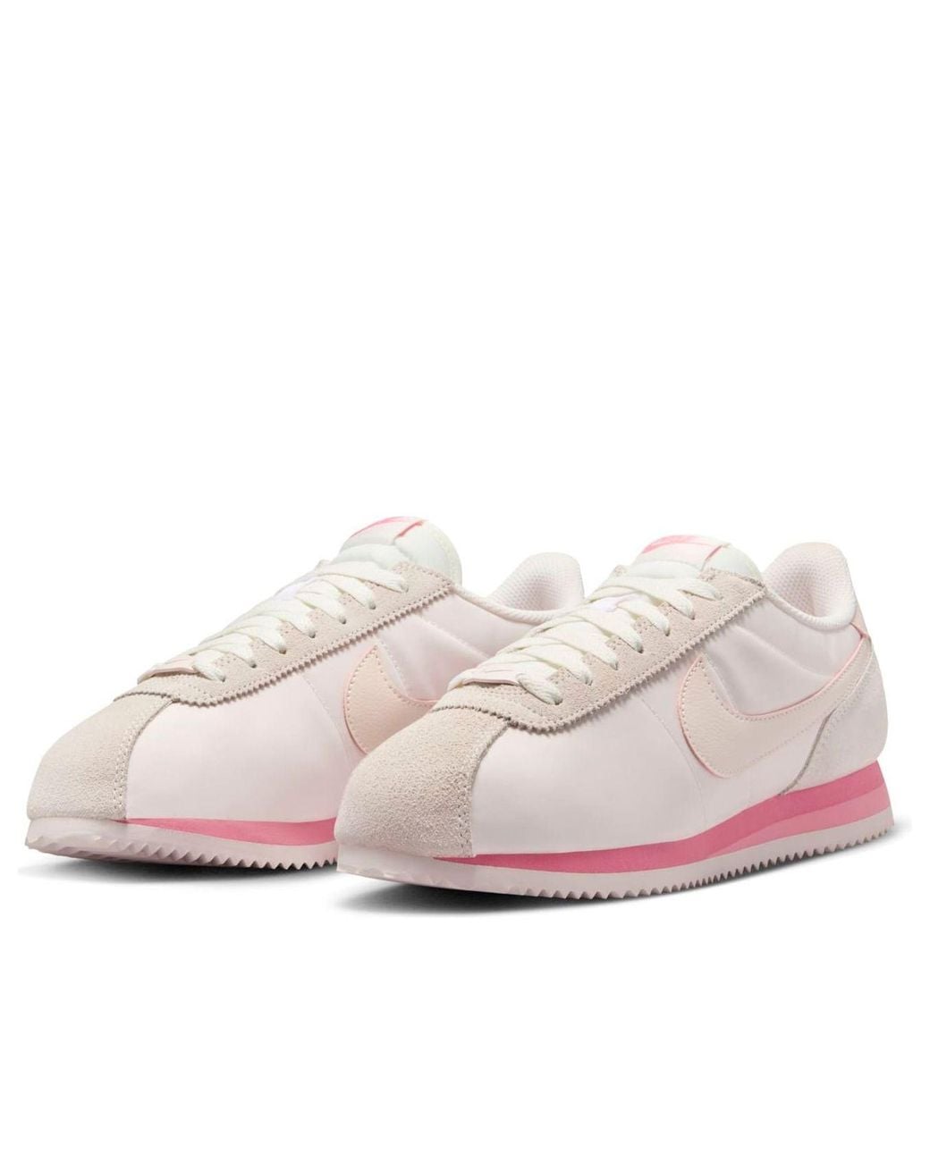 Nike Pink (Wmns) Cortez Textile 'Light Soft'