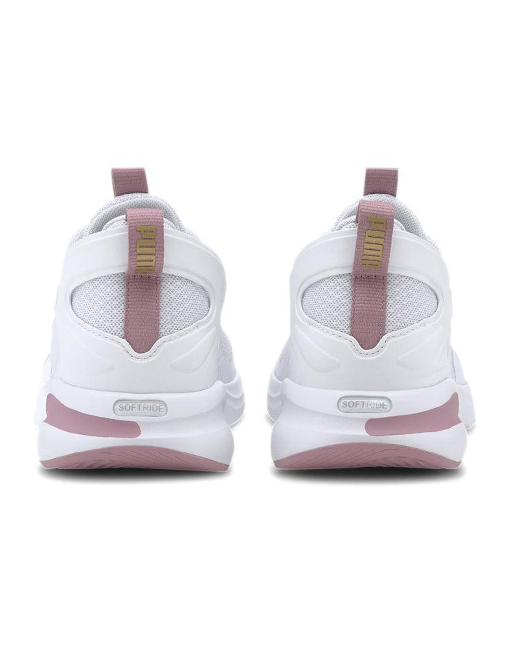 PUMA White Softride Rift Running Shoes