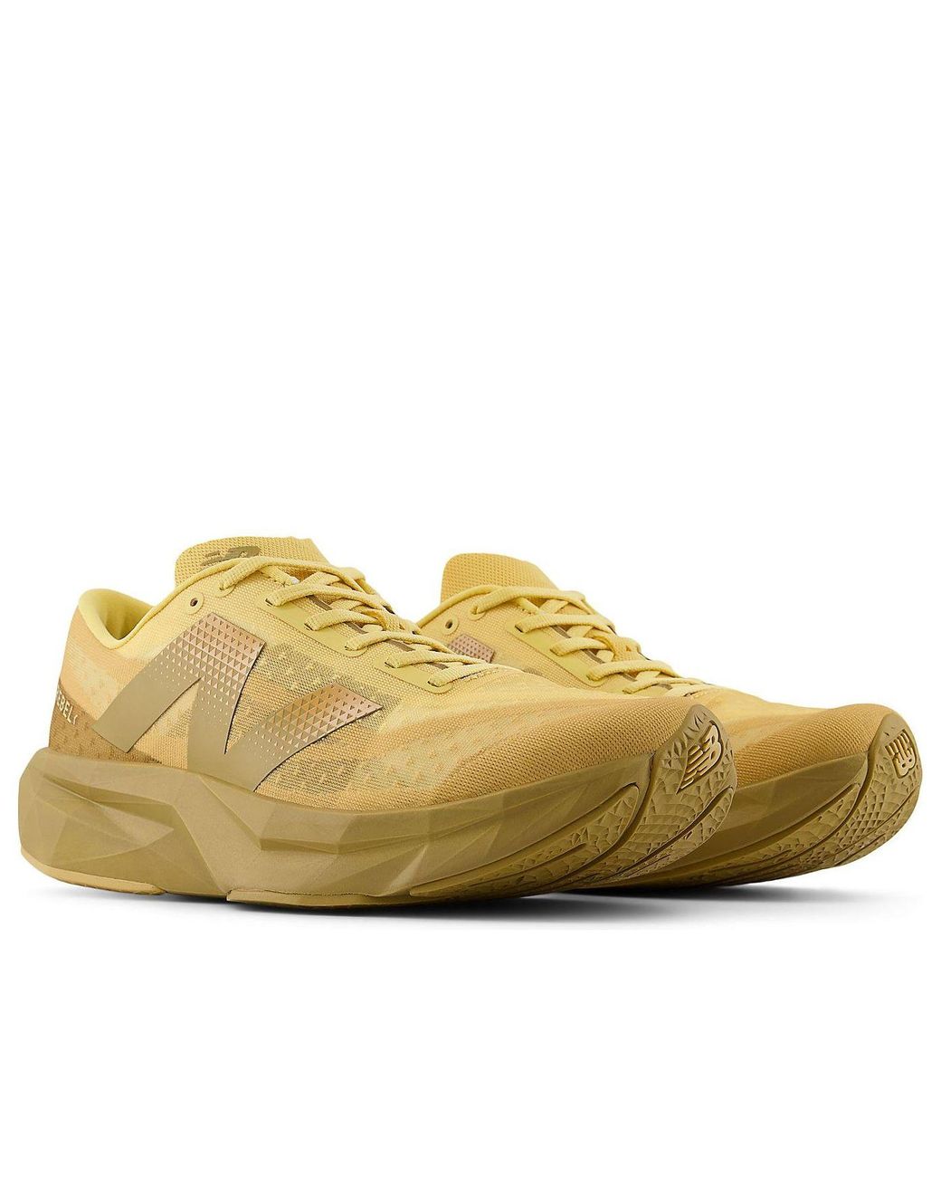 New Balance Yellow Fuelcell Rebel V4 'Khaki' for men