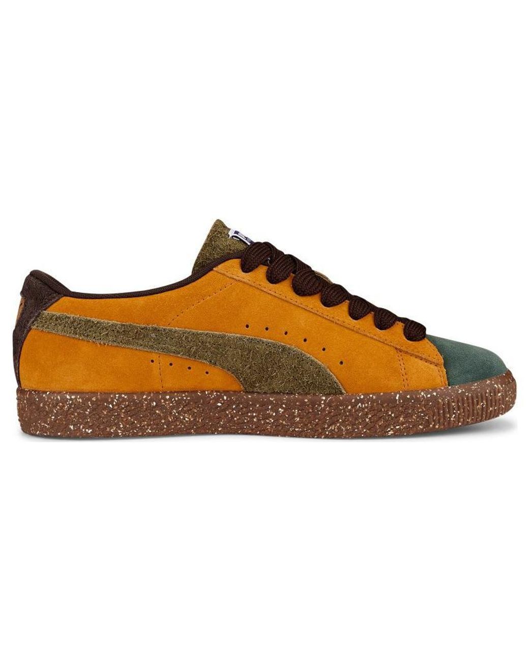PUMA Brown Perks And Mini X Suede Vintage 'Bio/Verse' for men