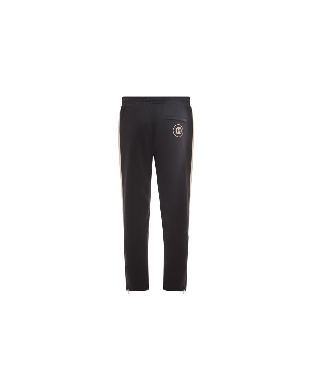 Gucci Blue Neoprene Track Pants With Print for men