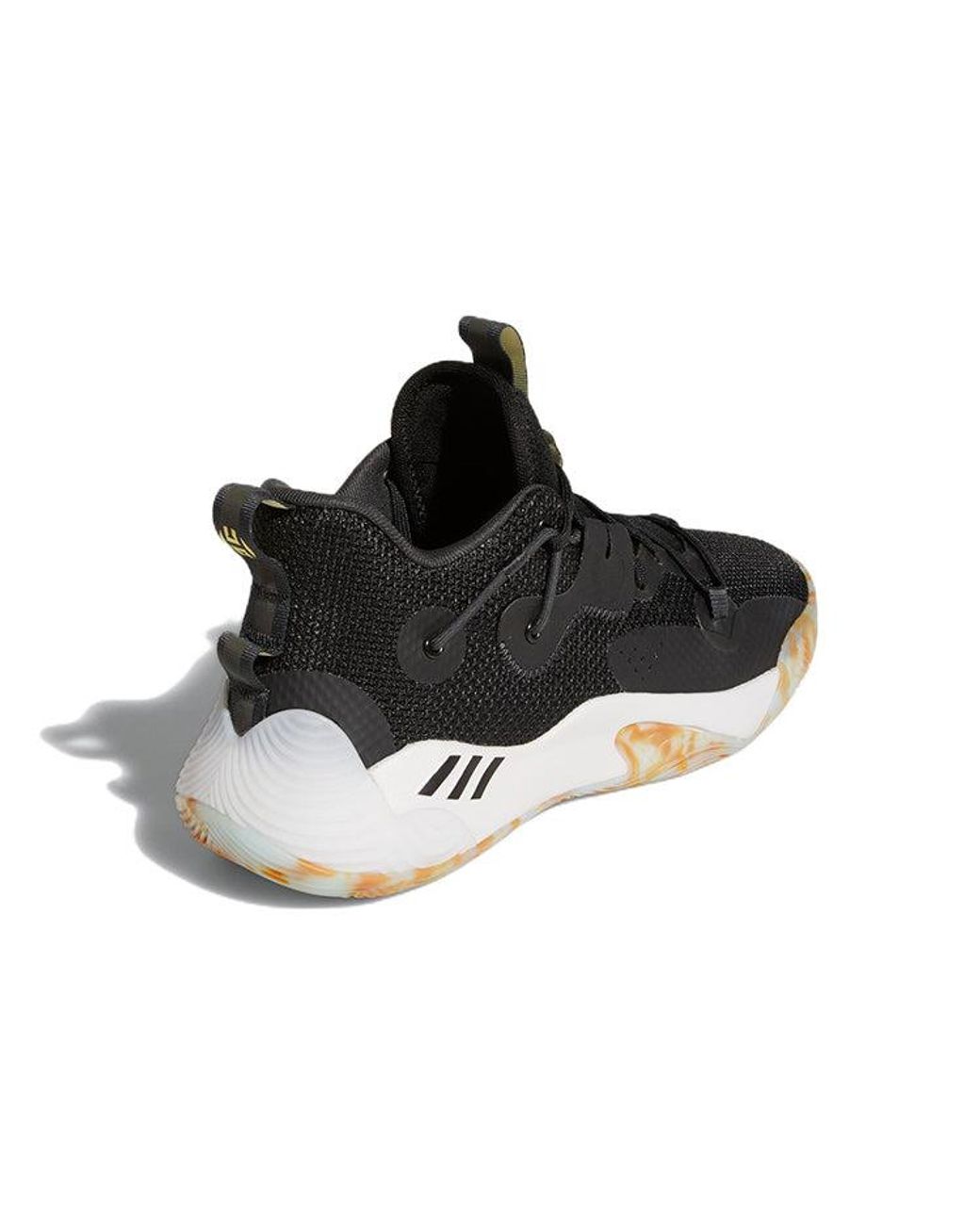 Adidas Black Harden Stepback 3 Marbled' for men