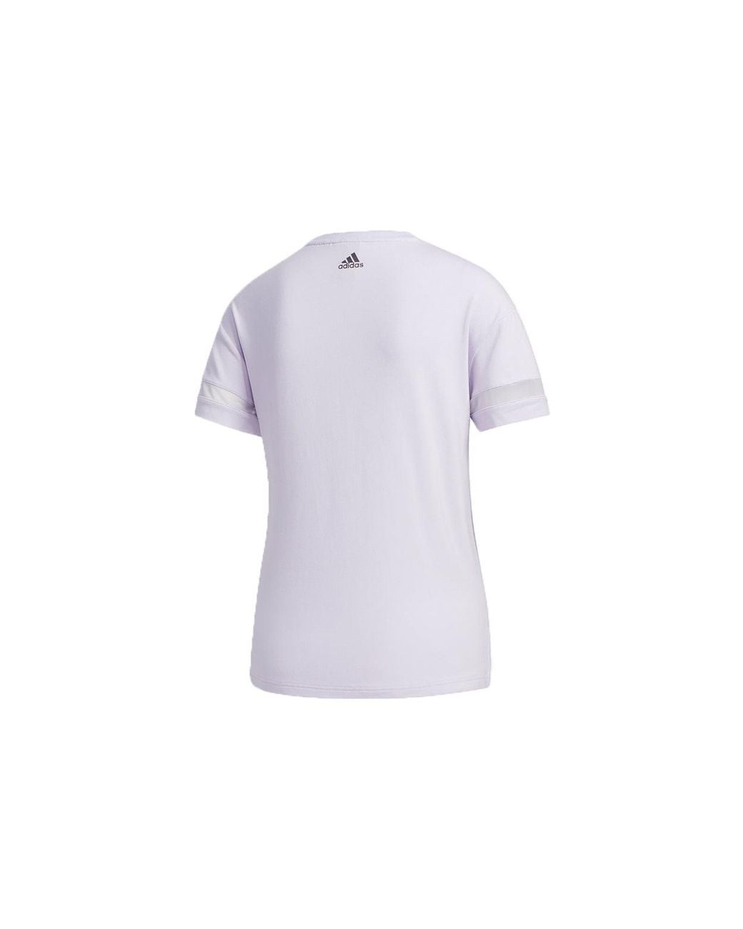 Adidas Purple (Wmns) Style Gfx T Bos Logo Printing Sports Short Sleeve T-Shirt