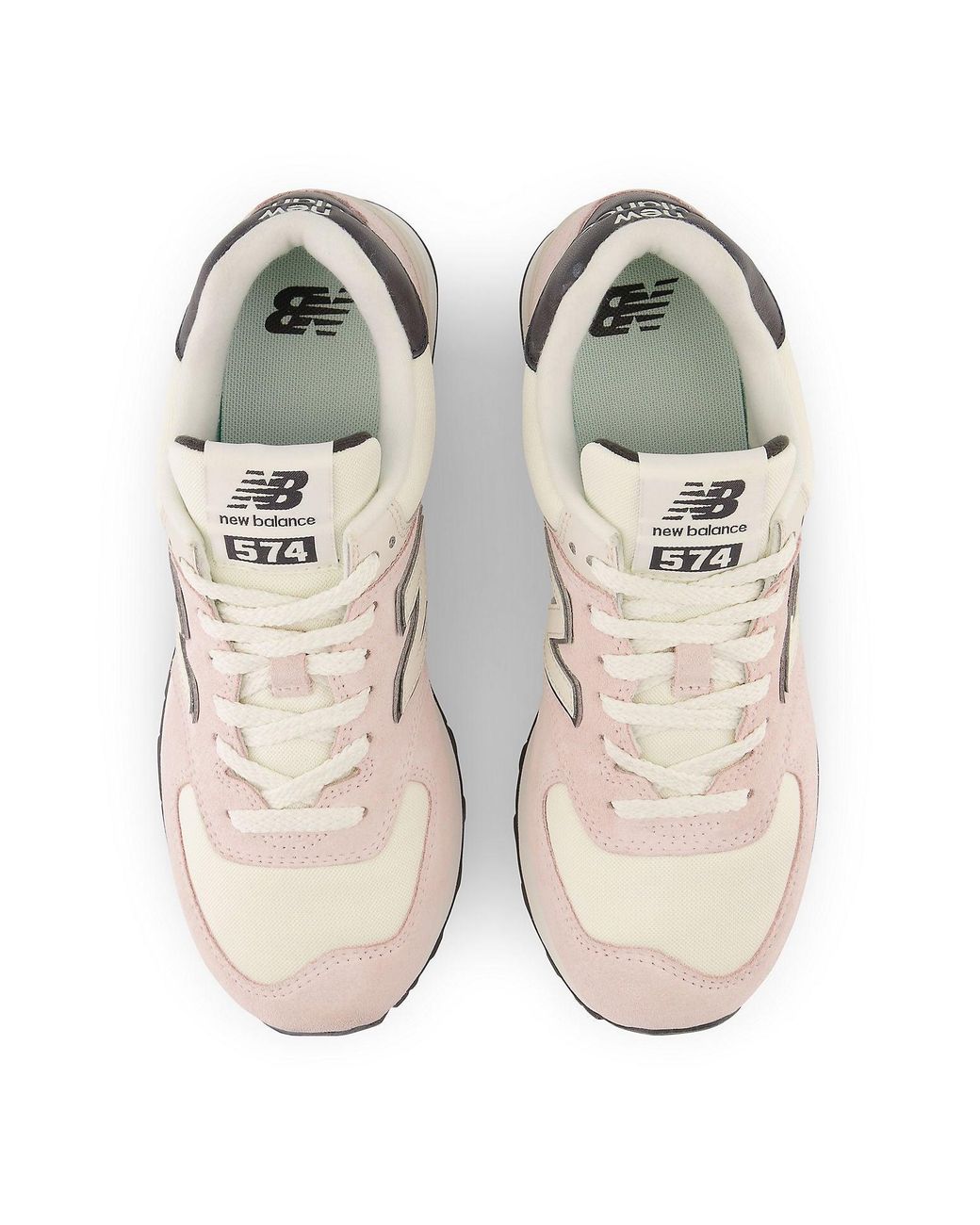New Balance White (Wmns) 574 'Washed'