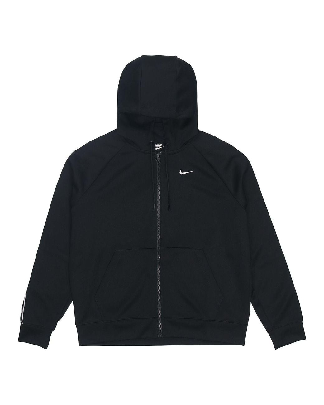 Nike Black (Wmns) Side Logo Zipper Hooded Jacket