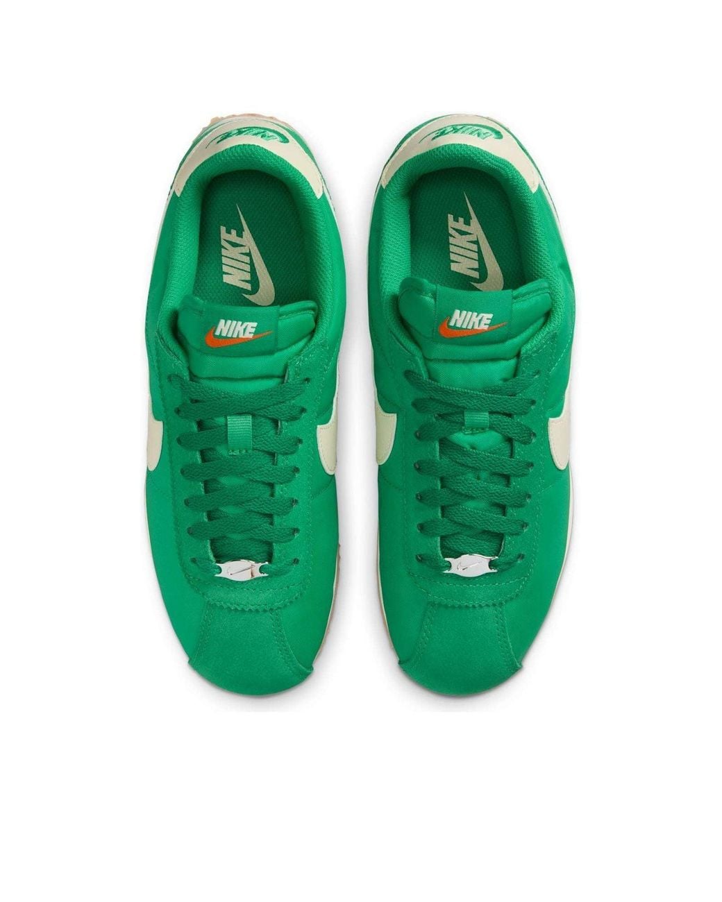 Nike Green Cortez Textile Shoes