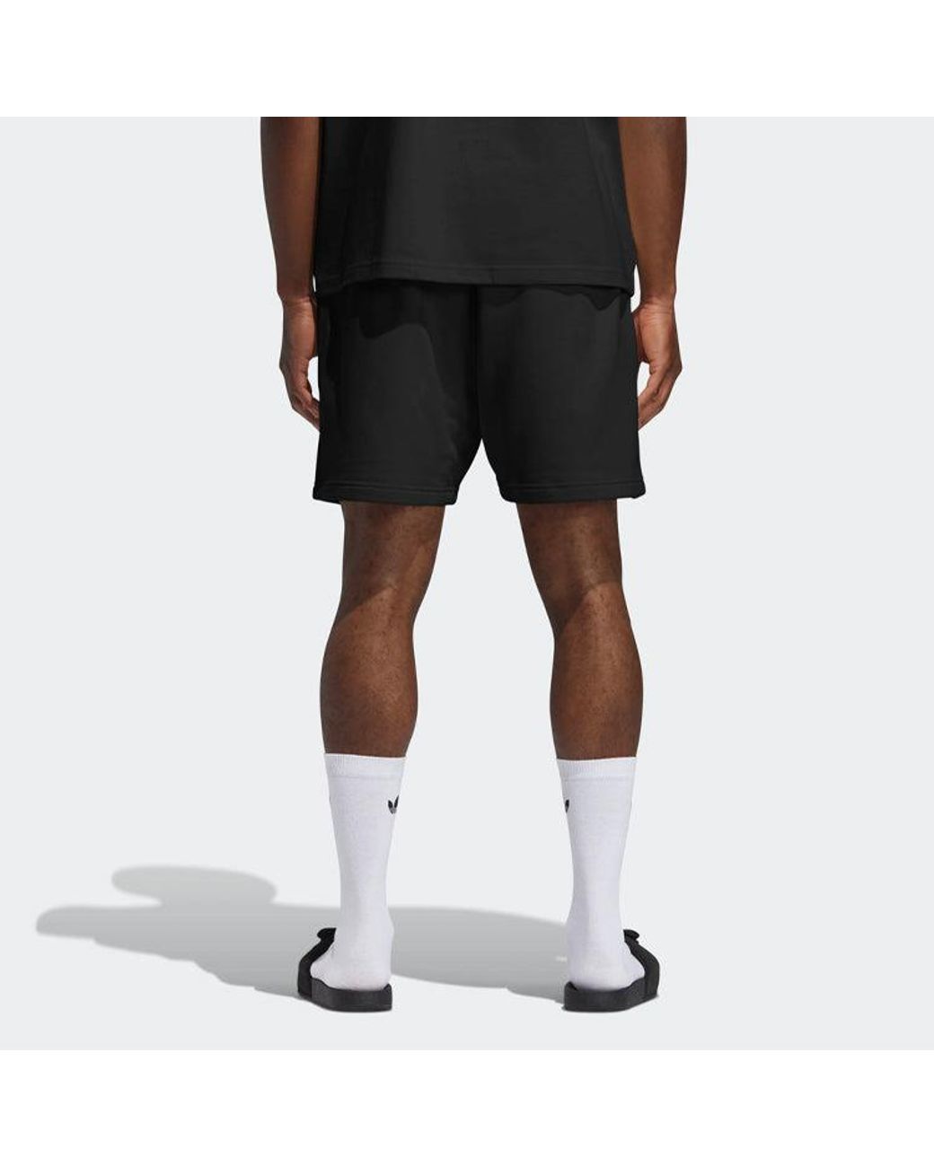 Adidas Black X Pharrell Drawstring Lacing Shorts for men