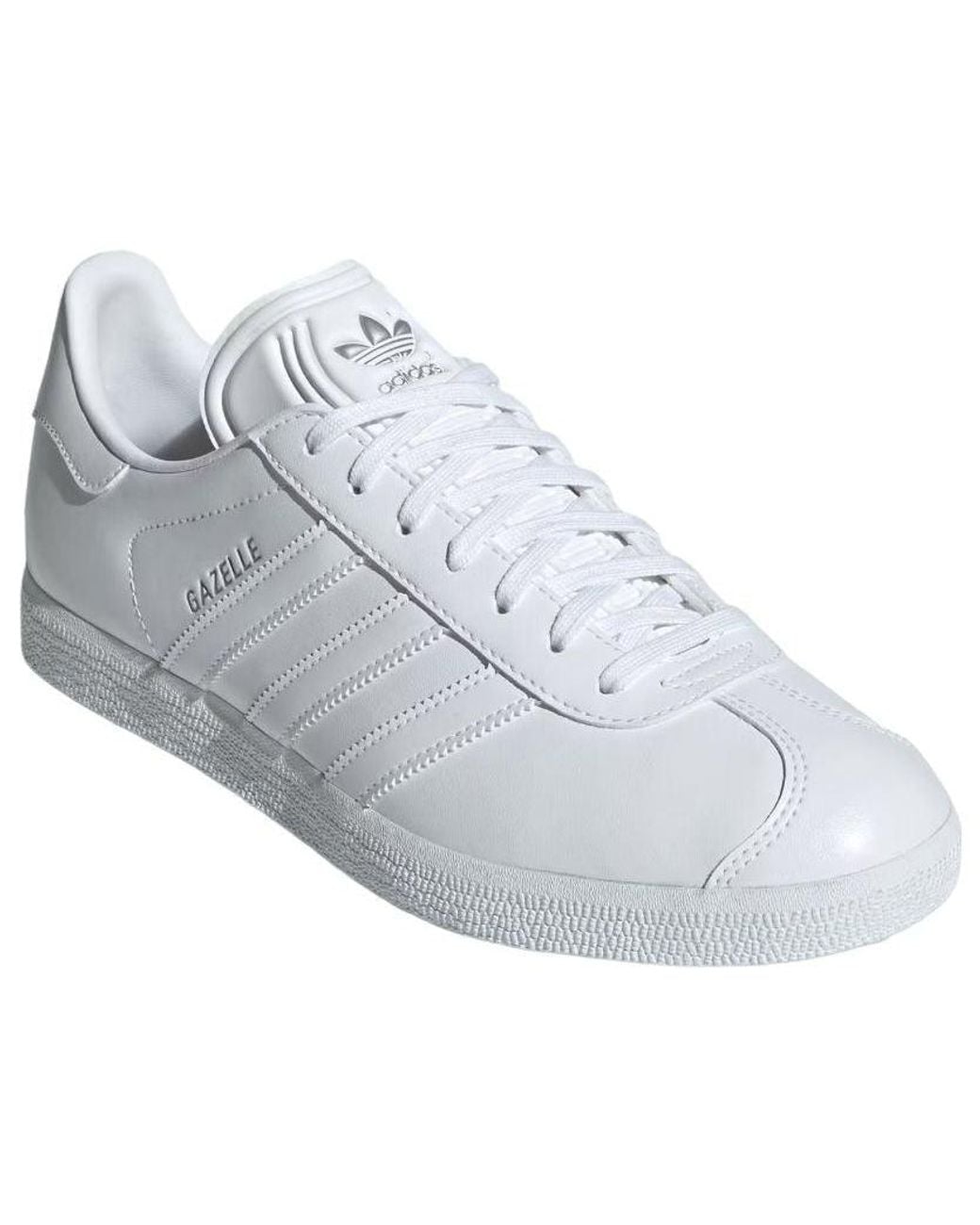 Adidas White Gazelle 'Triple' for men