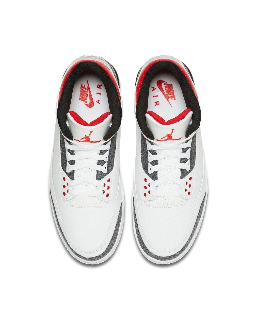 Nike White 3 Retro Denim Se 'Fire' for men