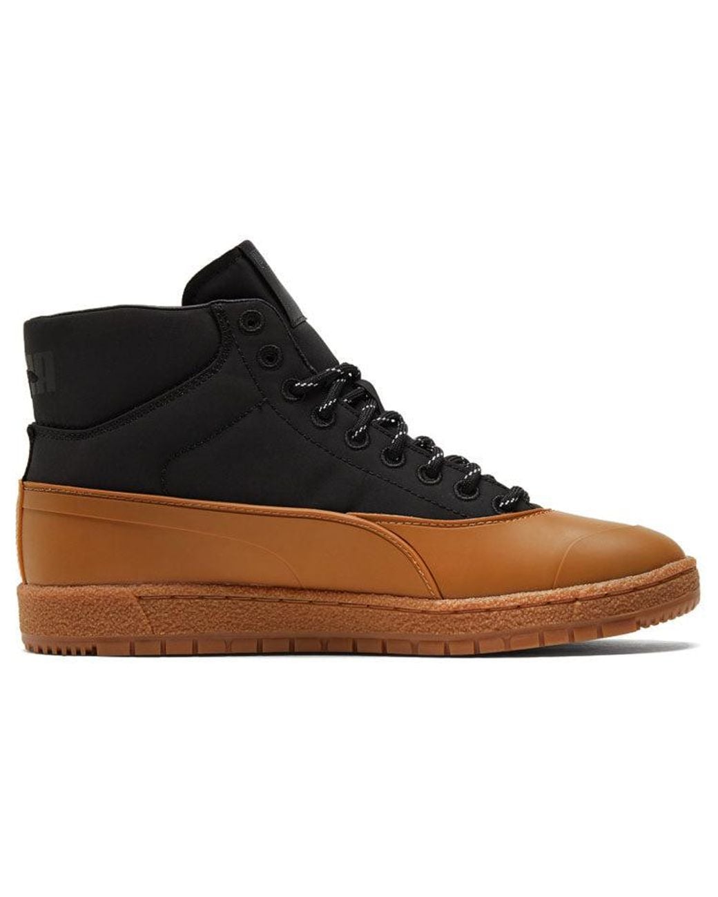 PUMA Brown Maison Kitsune X Ralph Sampson 70 Mid Gum' for men