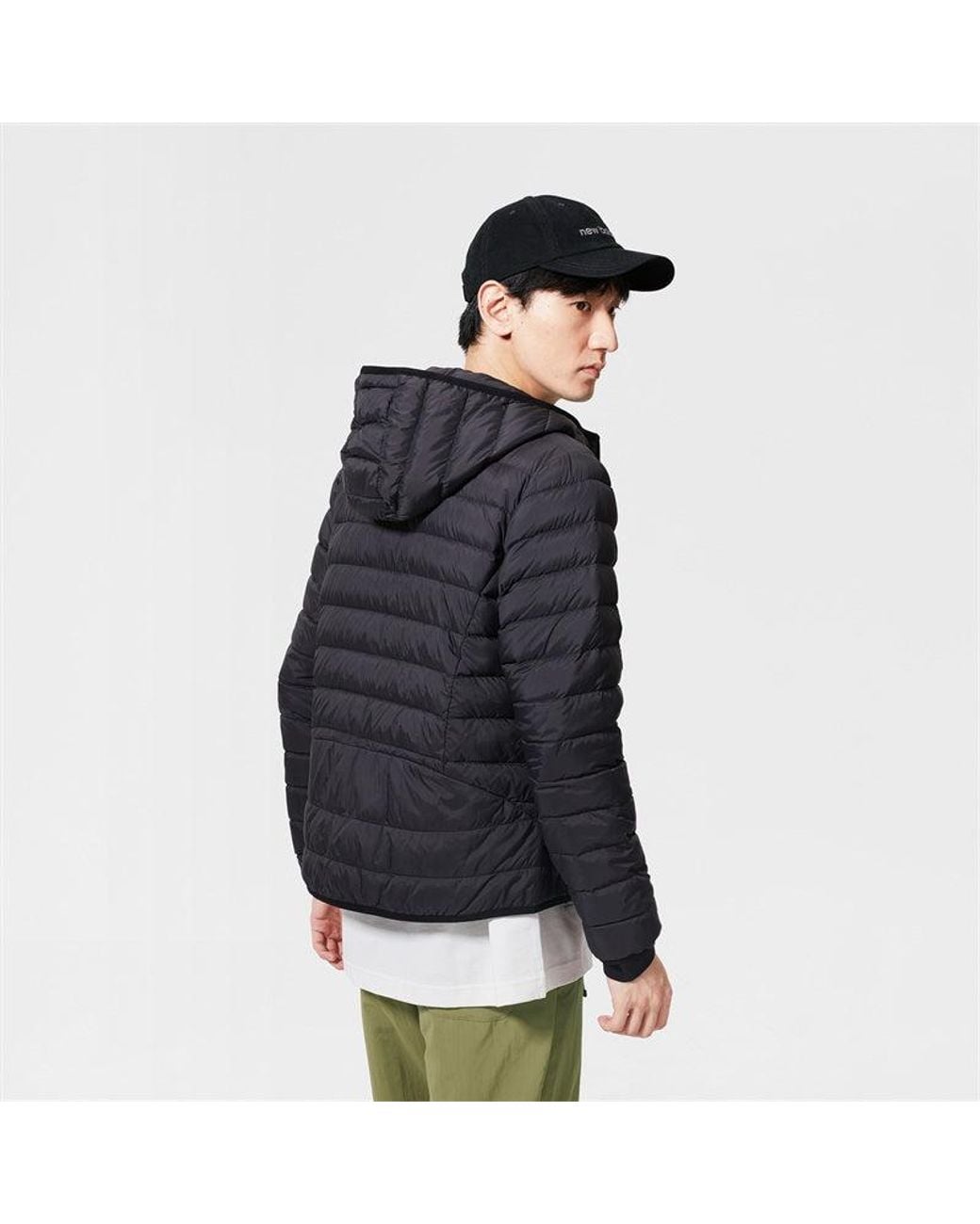 New Balance Blue Casual Sport Down Jackets for men