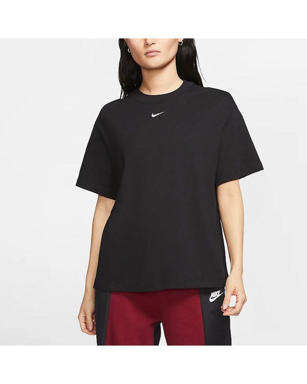 Nike Black (Wmns) Sportswear Essentials Embroidery Logo