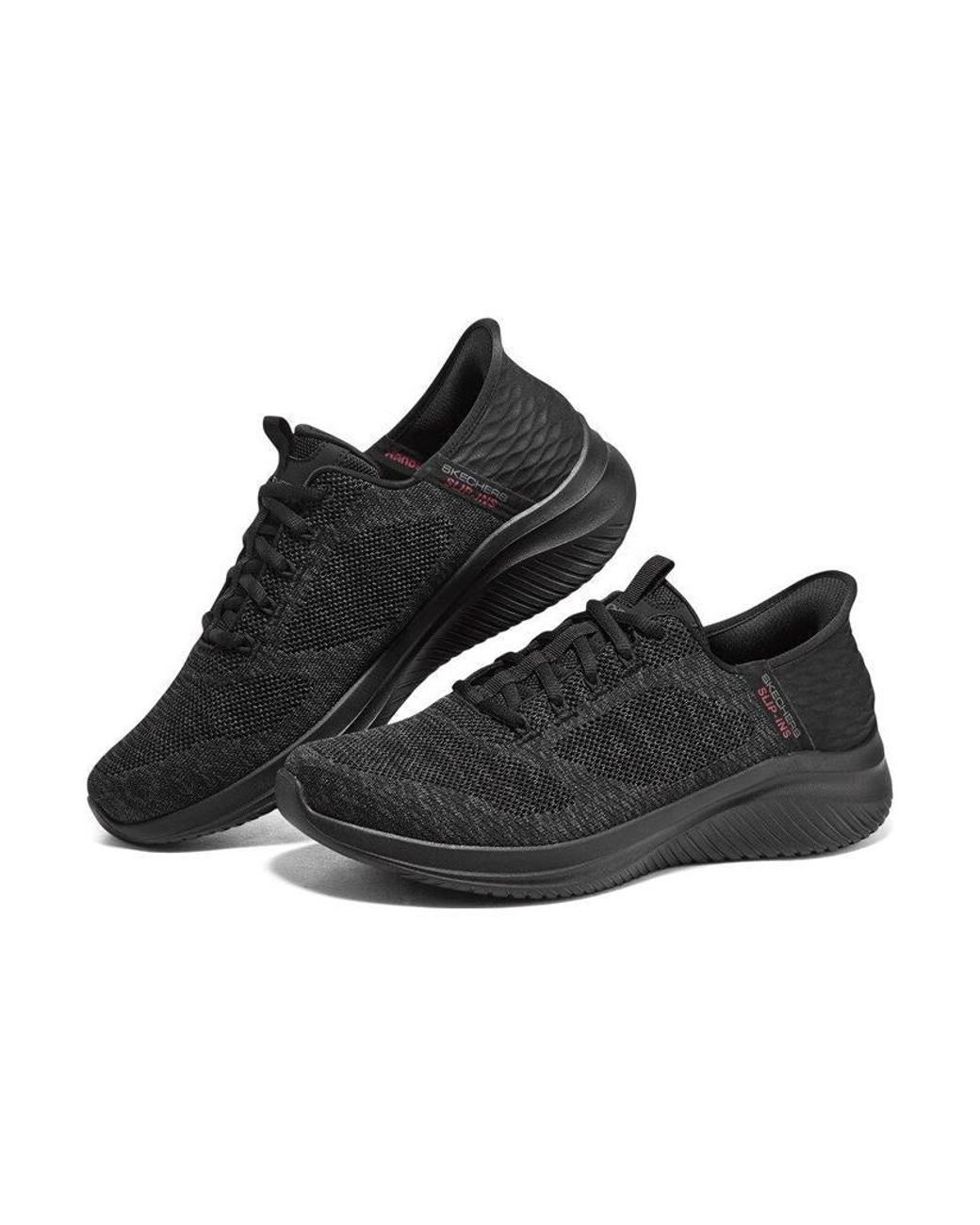Skechers Black Ultra Flex 3.0 'Pure' for men