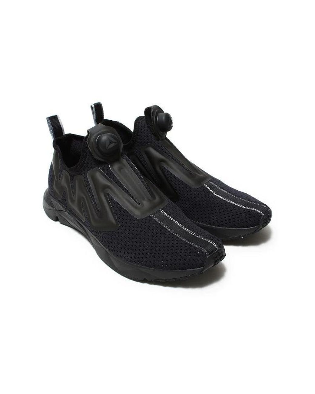 Reebok Black Pump Supreme Tape Stark' for men