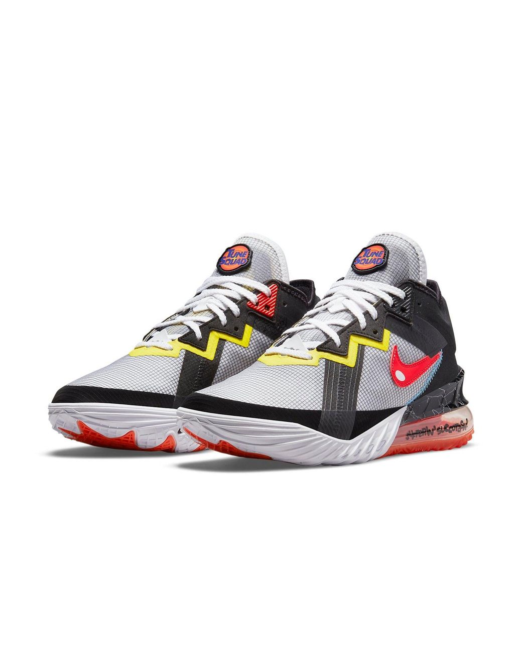 Nike Blue Space Jam X Lebron 18 Low 'Sylvester X Tweety' for men