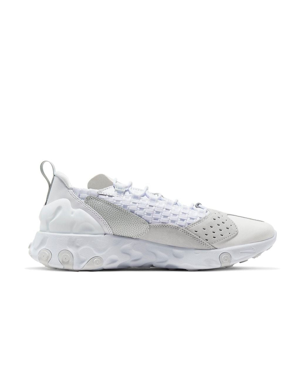 Nike White React Sertu 'Triple' for men