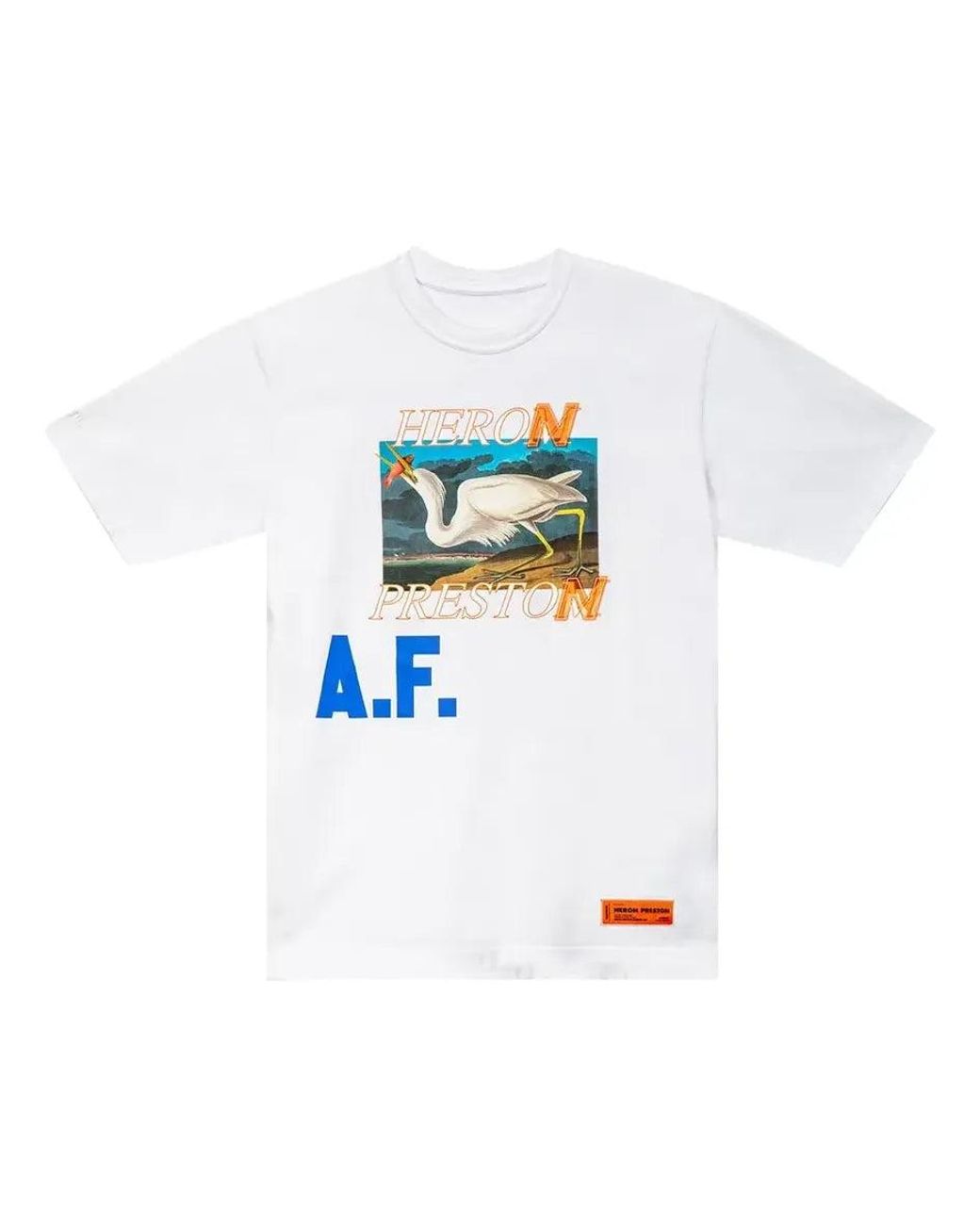 Heron Preston Blue Ss21 Heron Af T-Shirt for men