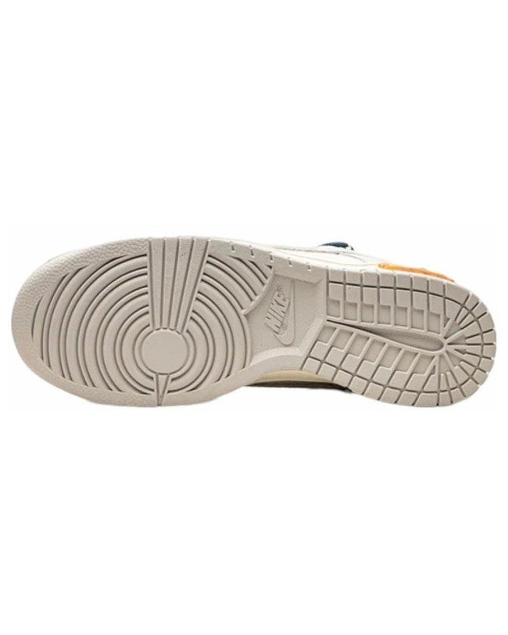 Nike Blue X Off- Dunk Low 'Lot 16 Of 50' for men