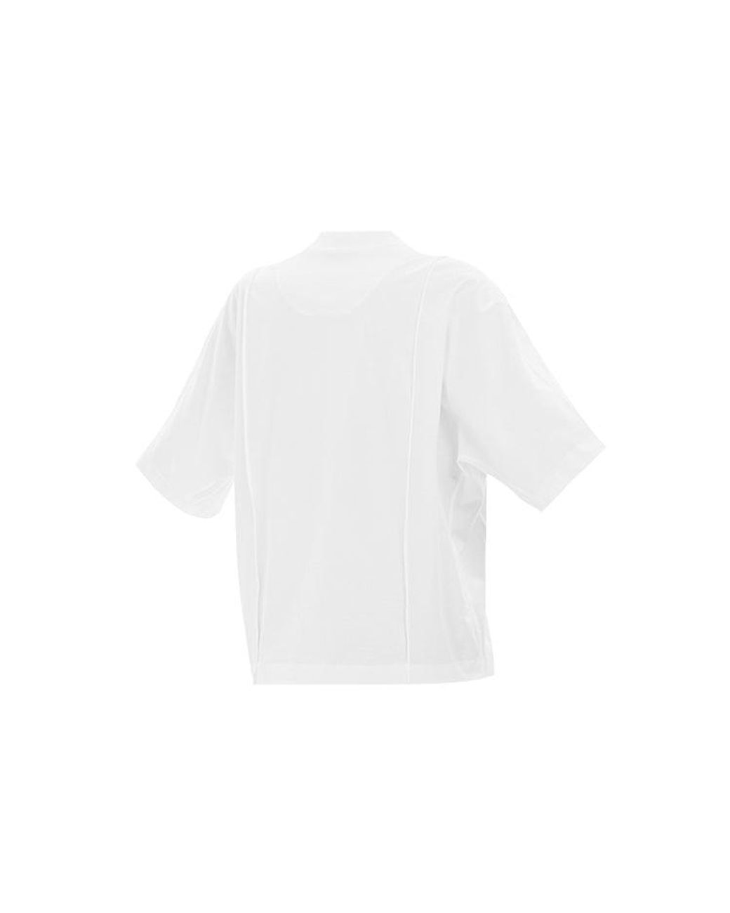 Adidas White (Wmns) Y-3 Ss21 Loose Round Neck Short Sleeve