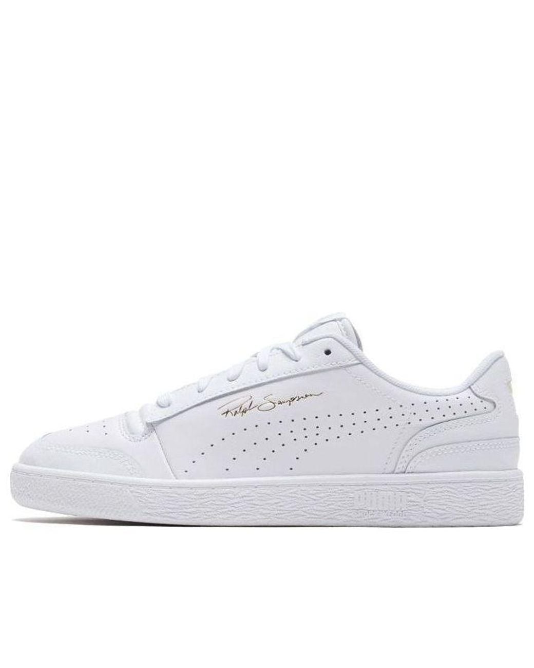 PUMA White Ralph Sampson Low Perf 'Triple' for men