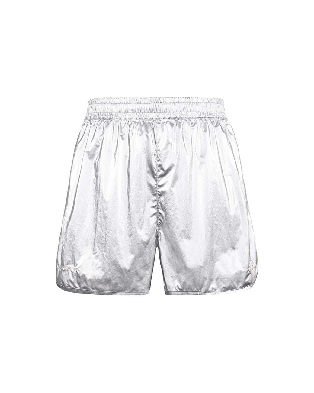Adidas White X Wales Bonner Short Asia Sizing Metallic' for men