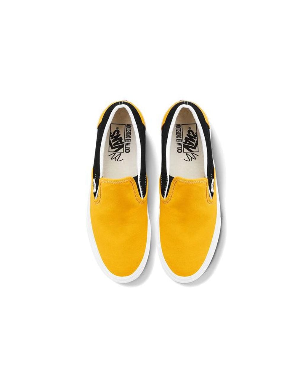 Vans Yellow Slip-On for men