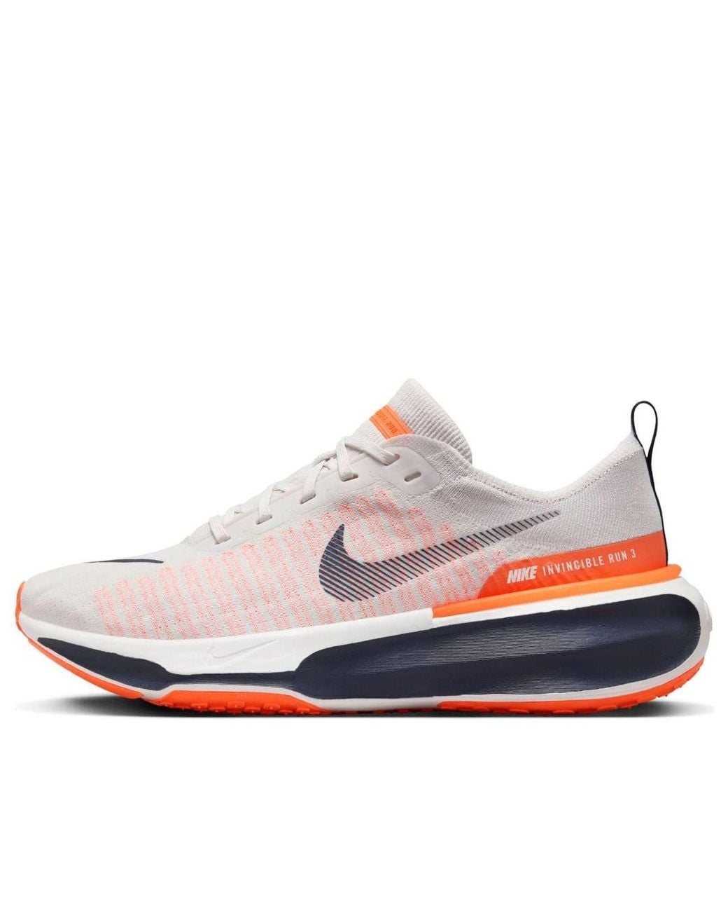Nike White Zoomx Invincible Run 3 'Phantom Total' for men