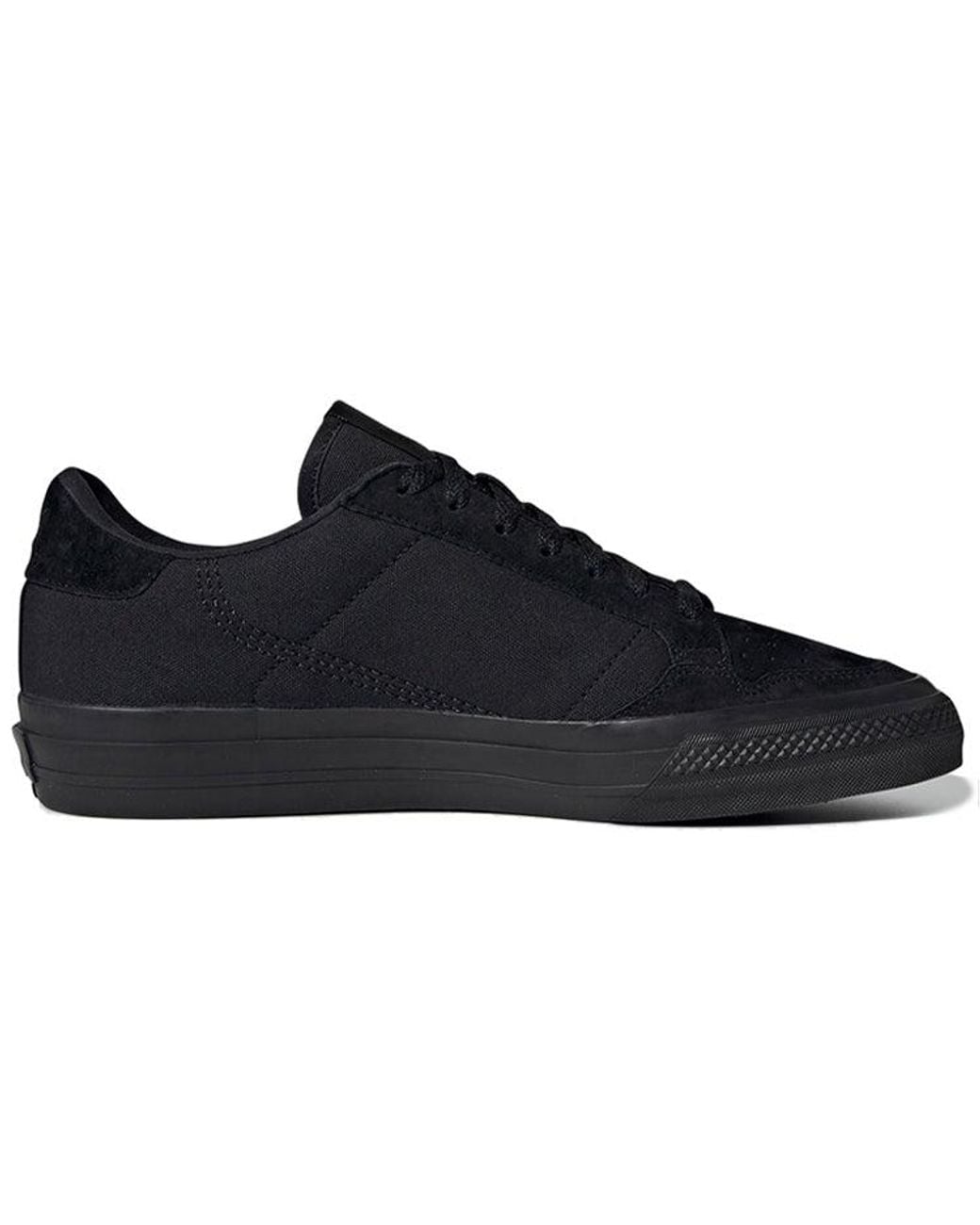 Adidas Black Continental Vulc 'Core' for men