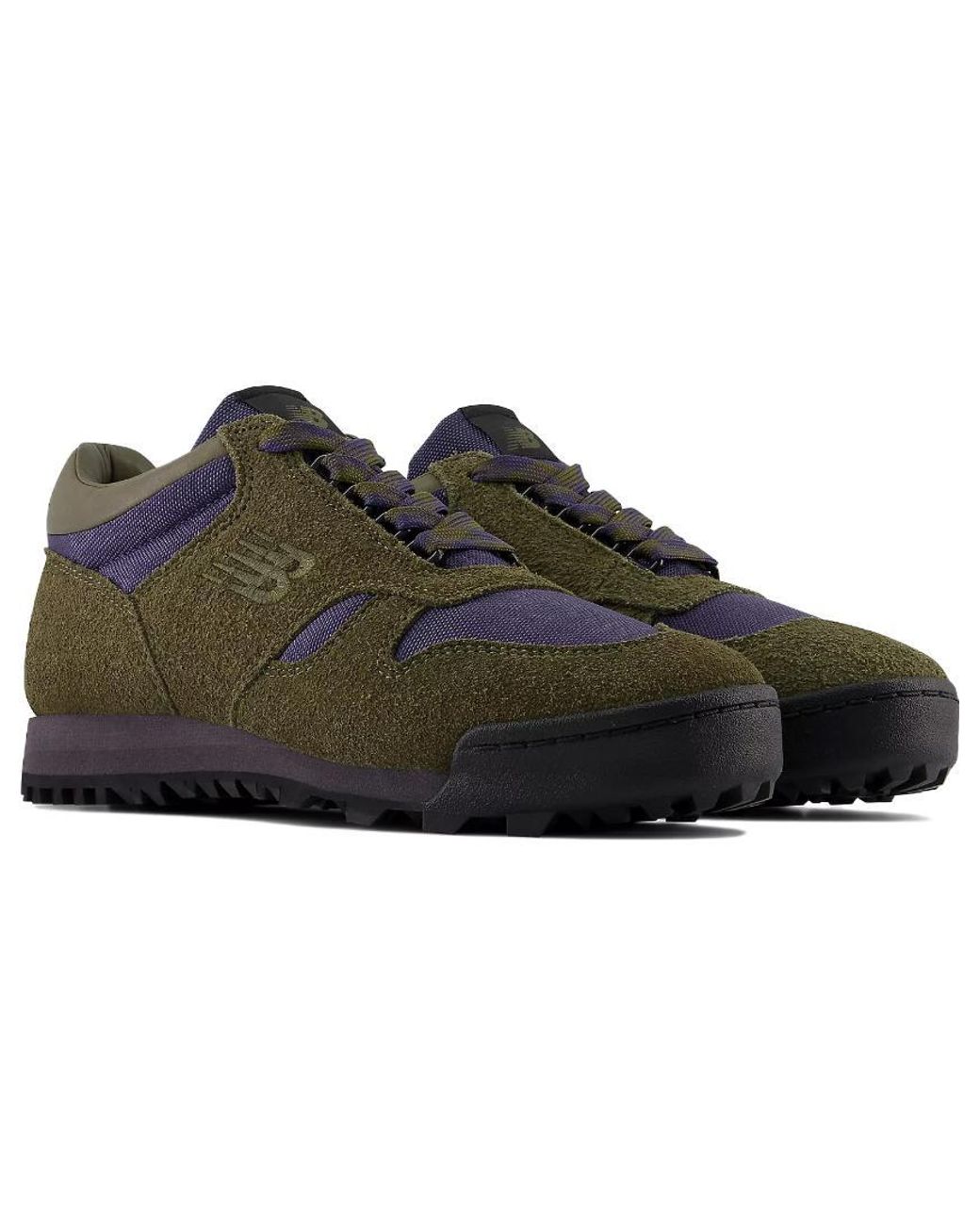 New Balance Black Rainier Low 'Dark Moss' for men
