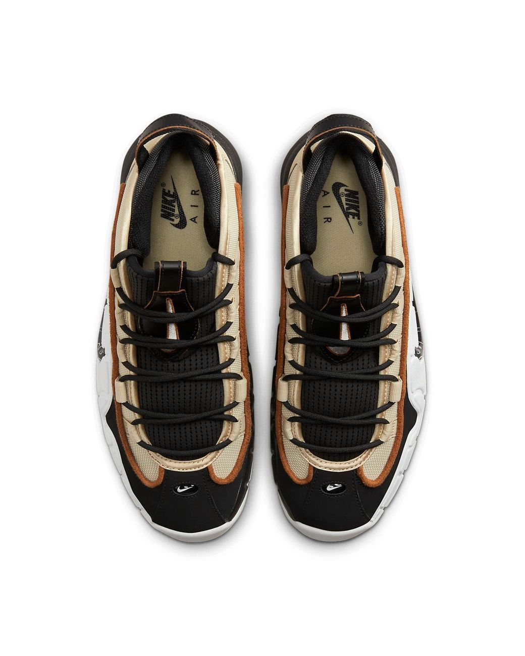 Nike Black Air Max Penny 1 'Rattan' for men