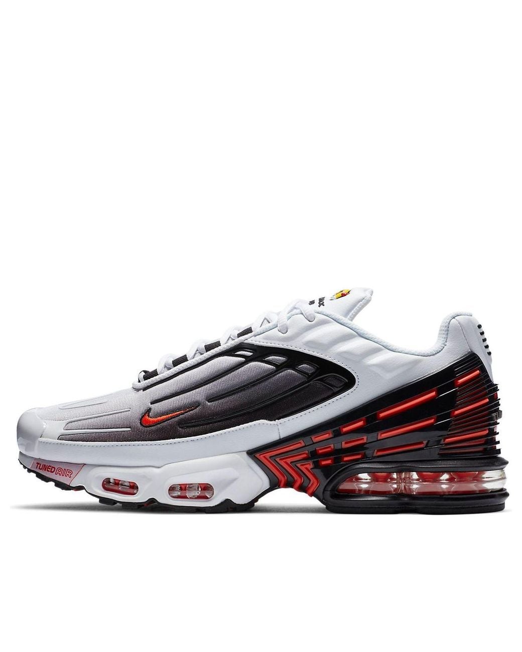 Nike White Air Max Plus 3 Team' for men