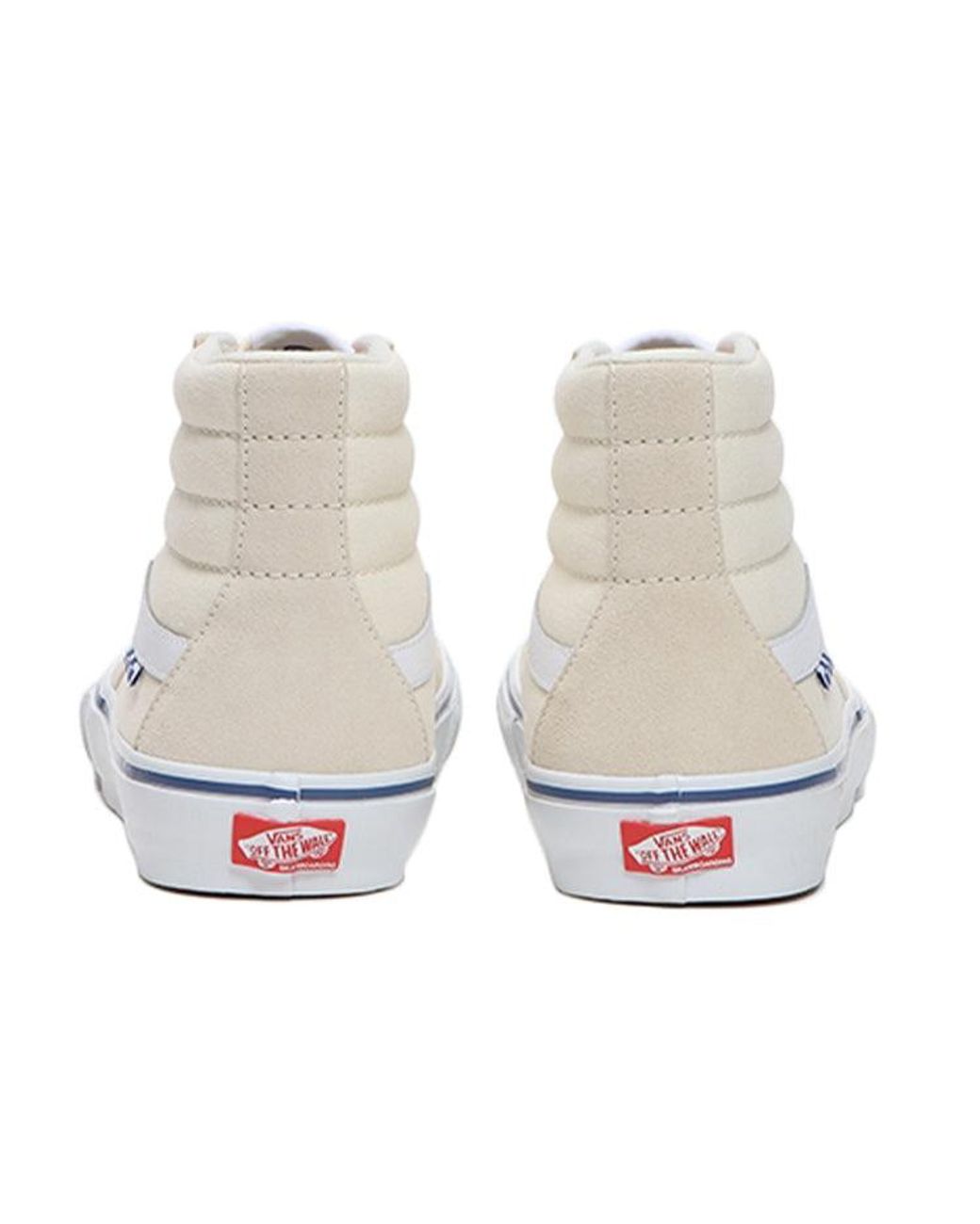 Vans White Skate Sk8-Hi 'Checkerboard for men