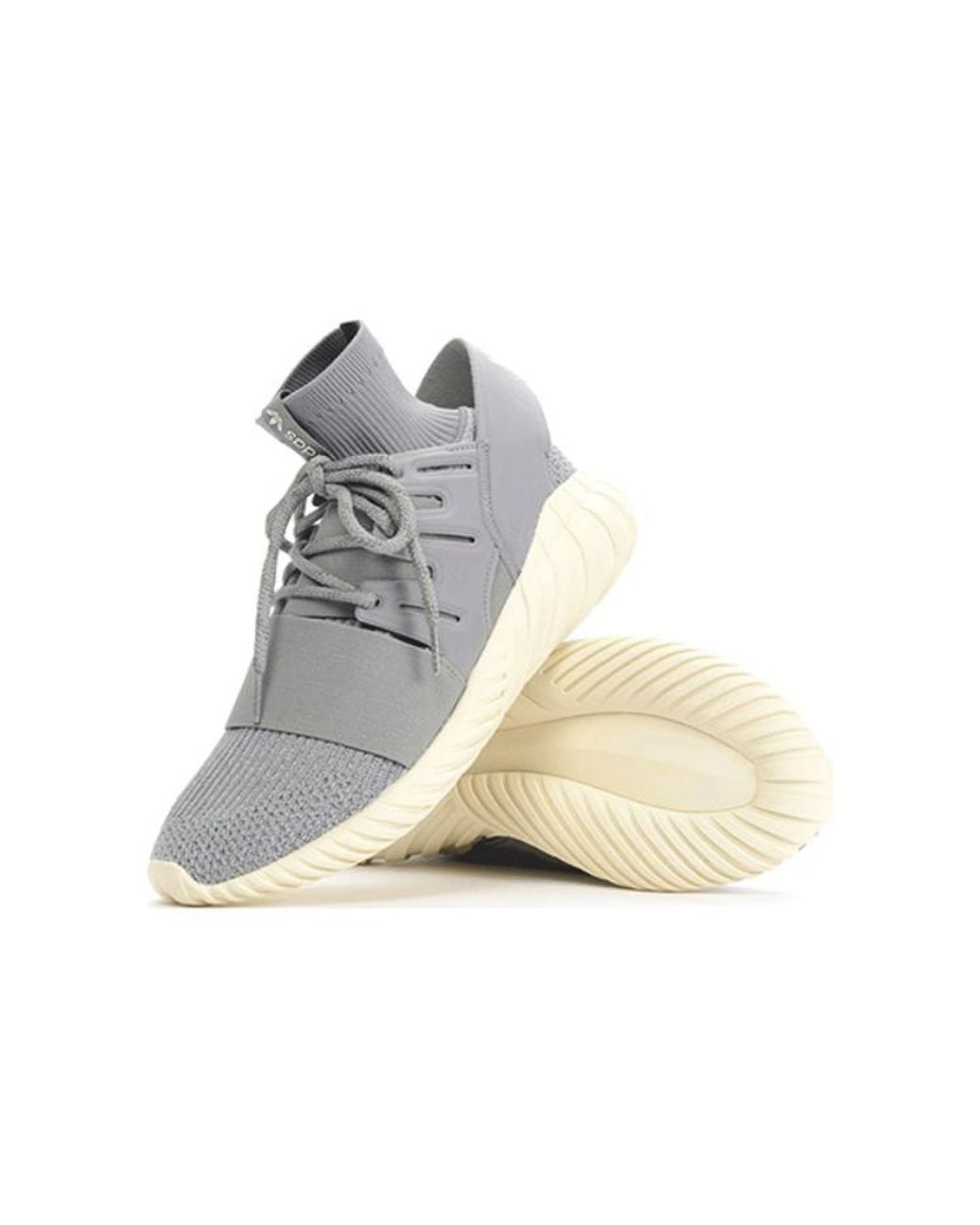 Adidas Blue Tubular Doom Primeknit 'Medium Solid' for men