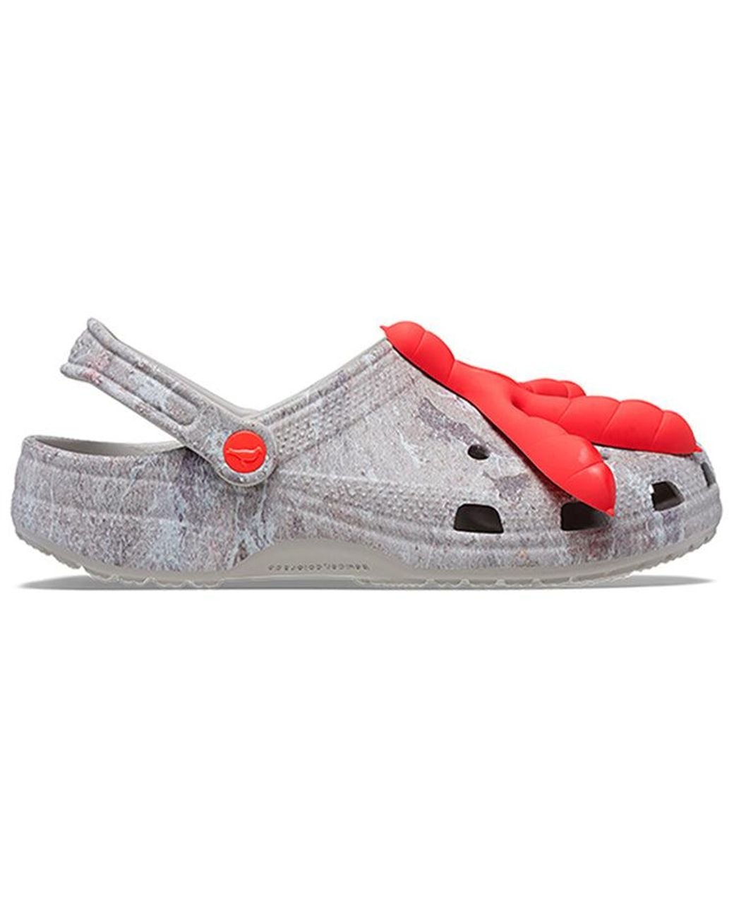 CROCSTM Red Staple X Classic Clog 'Straight From Above' for men