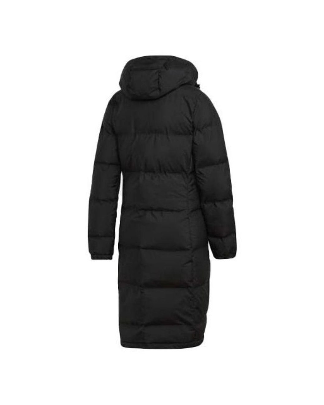 Adidas Black (Wmns) Helionic Long Down Jacket Asia Sizing