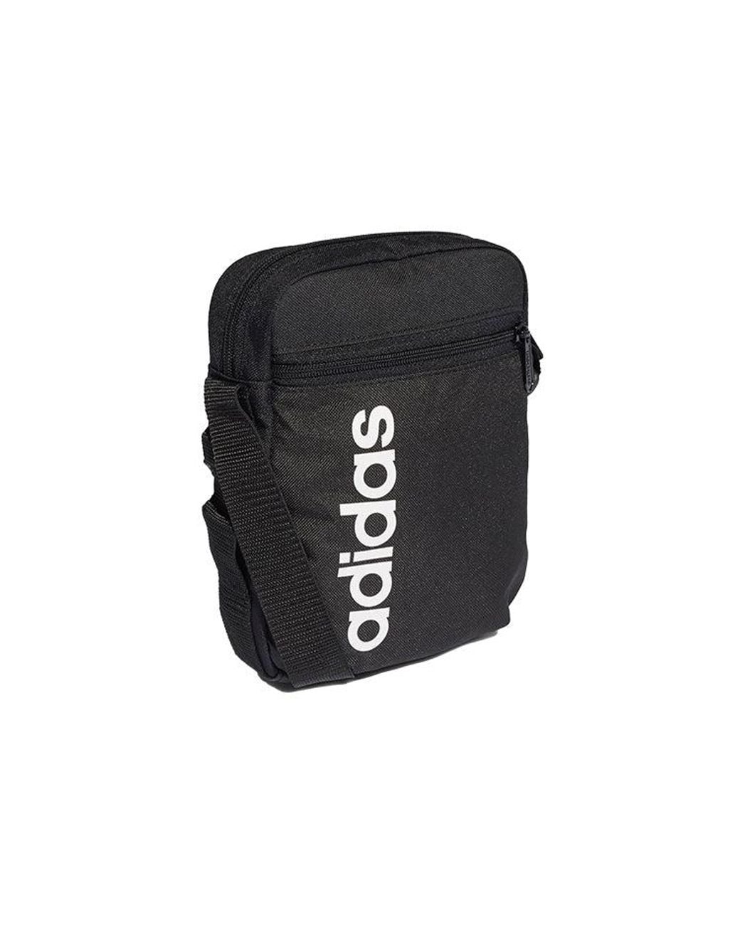 Adidas Black Linear Core Organizer Bag for men