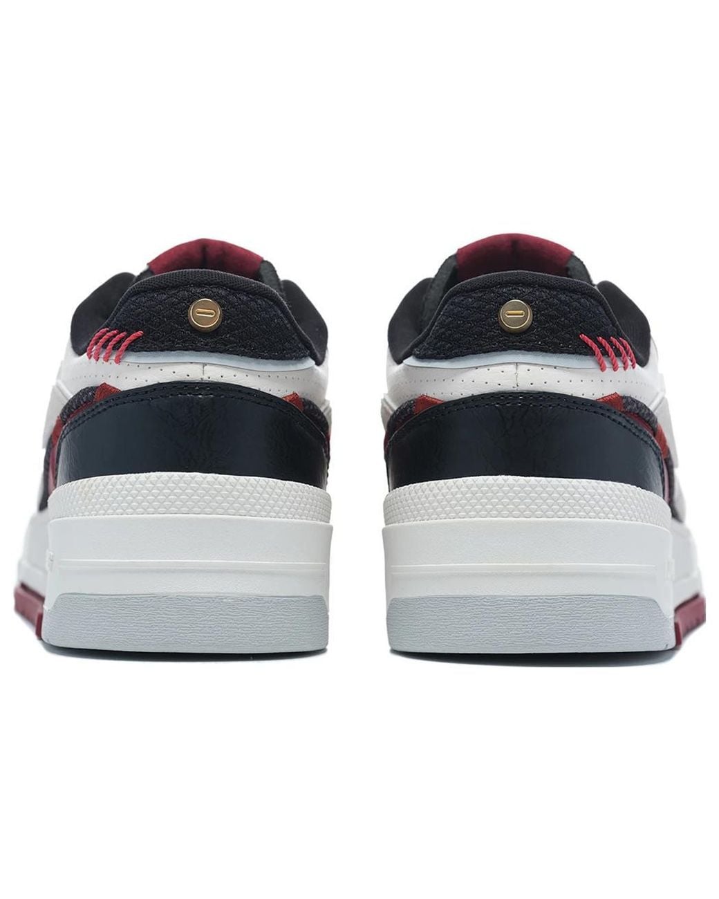 Li-ning White 001 Btc Prm Burgundy' for men