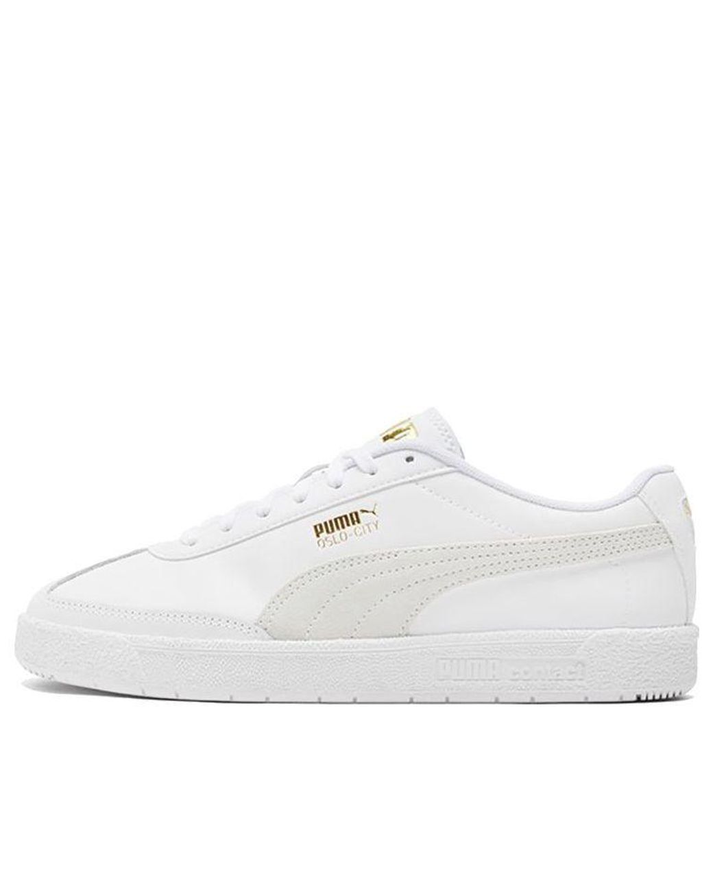 PUMA Oslo-city Casual Shoes White/grey for Men | Lyst