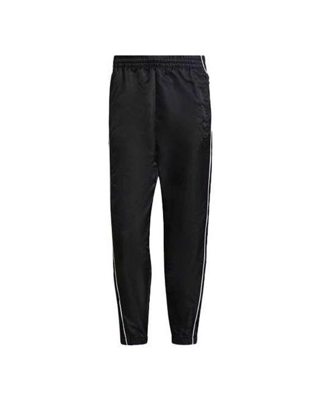 Adidas Black Originals Version Series Side Zipper Sports Long Pants for men