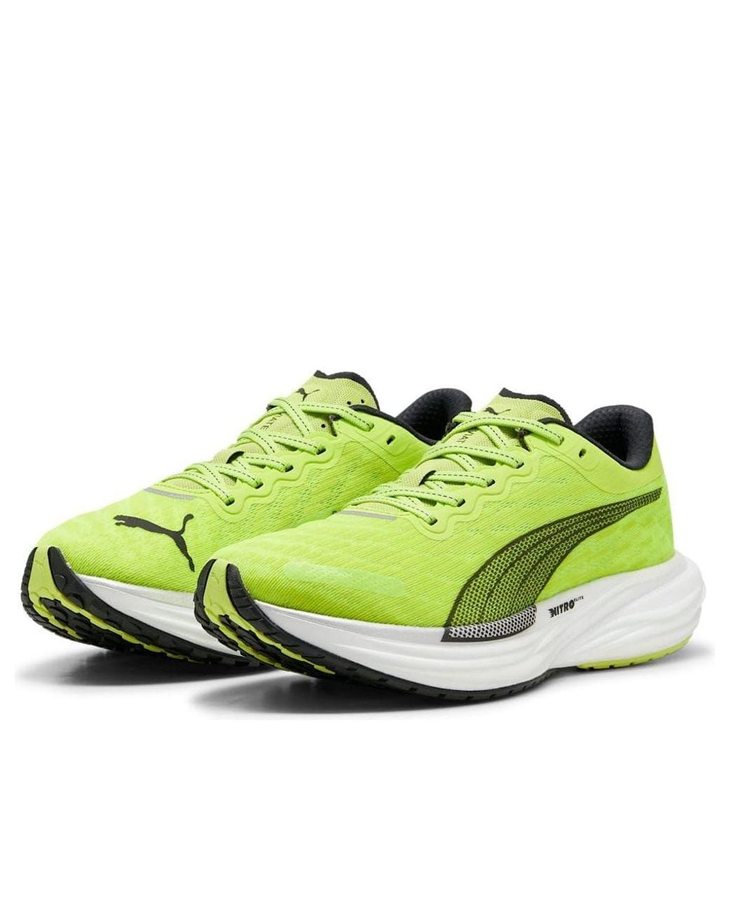 PUMA Green Deviate Nitro 2 'Lime Pow' for men