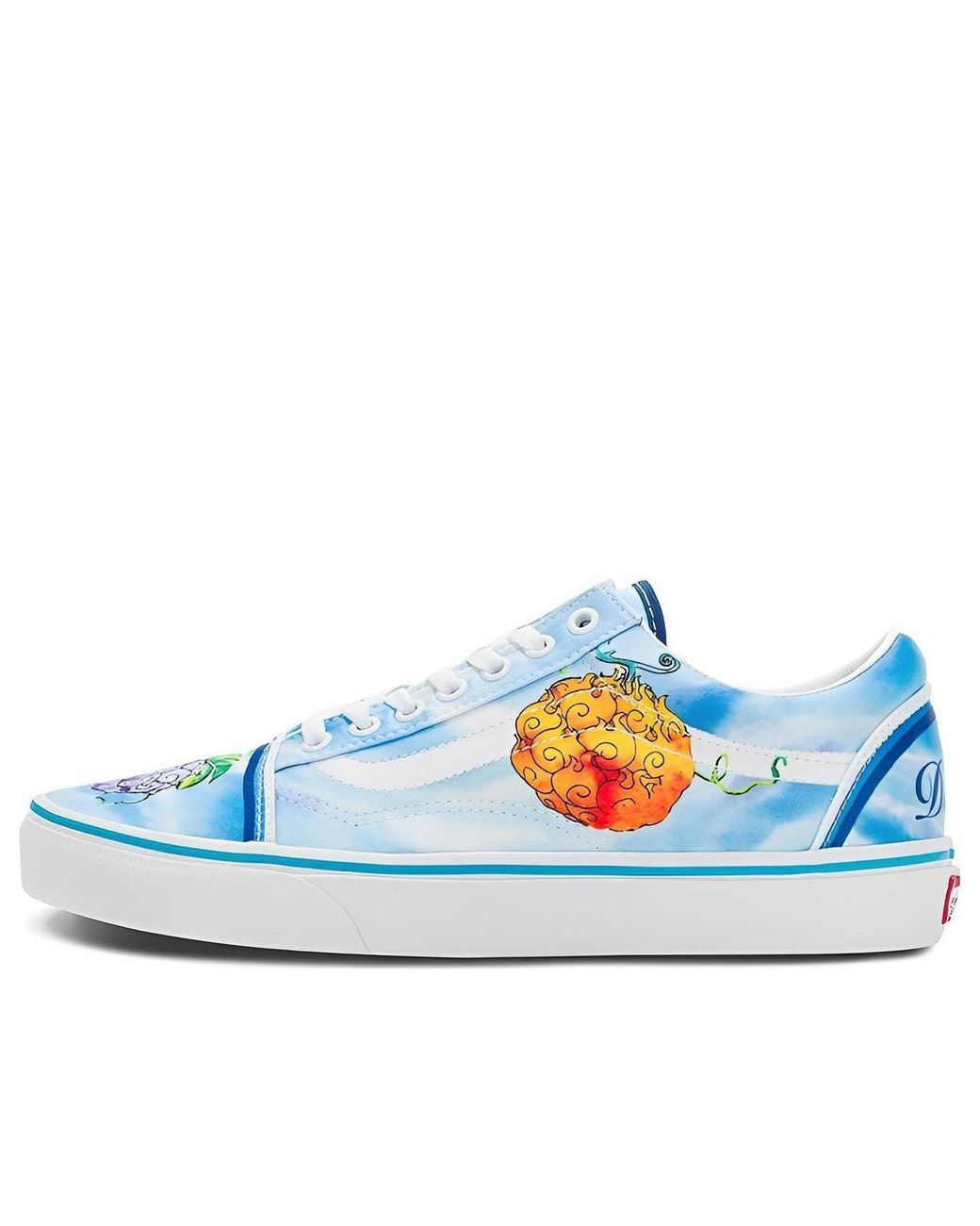 Vans Blue One Piece X Old Skool 'Devil Fruit' for men