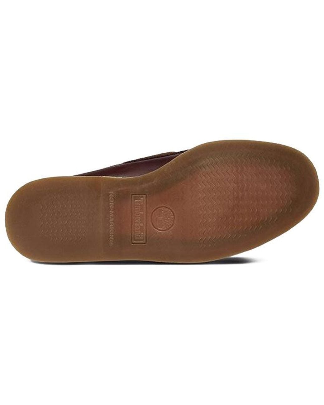 Timberland Brown Classic Leather 2-Eye Boat Shoes for men