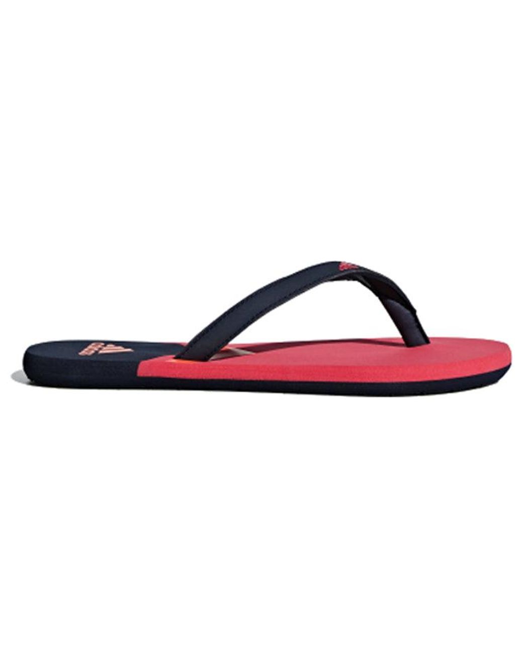 adidas Eezay Flip-flops Minimalistic Pink Black Slippers in Blue | Lyst